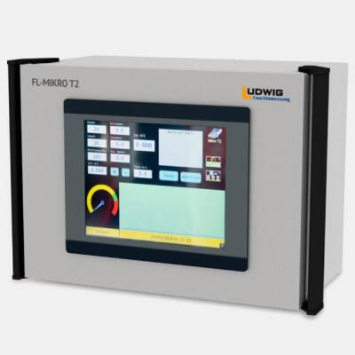 FL-Mikro T2, water-dosing computer for Microwave Moisture Measurement in mixers.