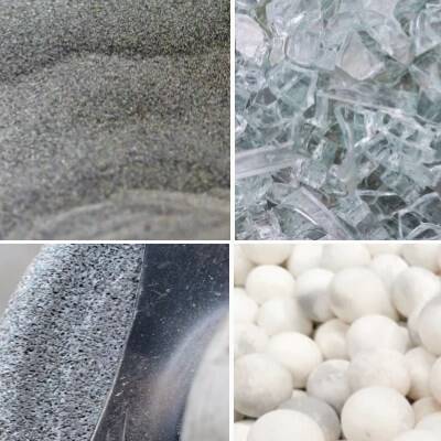 Ores & slags, Metal powder, Recycling, Grinding media