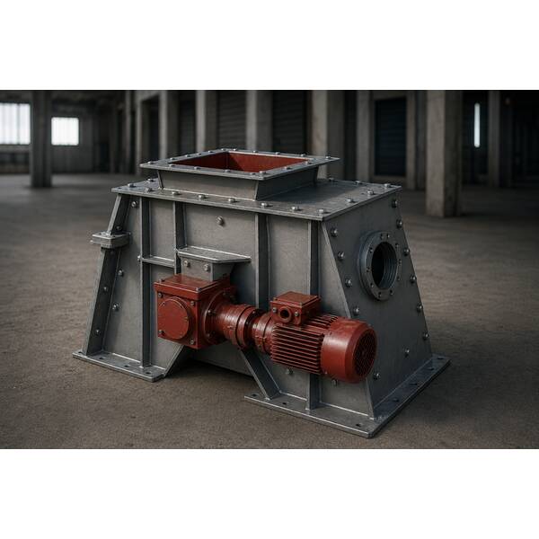 Bulk material diverters, suitable for belt widths of 500, 650, 800, 1000, and 1200 mm, as well as custom-manufactured solutions according to customer requirements, for the distribution of bulk materials, for the vertical conveying of bulk materials