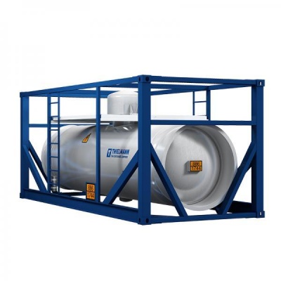 TANK CONTAINER FOR TOXIC AND AGGRESSIVE CHEMICALS