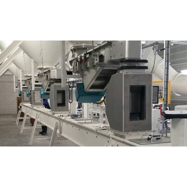 Throughput weighers / solid flow meters