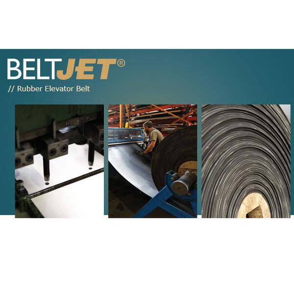 BELTJET Rubber elevator belts