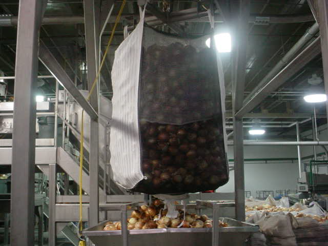 New type of Big-Bag for potatoes, onions ... better ventilation,