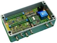 Weighing amplifier with digital and analog outputs Weighing amplifier with built in junctionbox and testloadcell.
