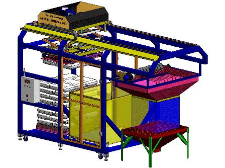 Fully automatic sack opening & emptying machine GejaPLAST distibutes Ayalit Laborsave