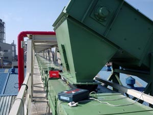 Airconveyor also for Biomass Air supported conveyor belt succesful in Biomass