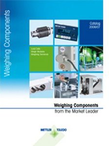 Industrial weighing component catalogue Mettler Toledo introduces new catalogue 2006/07