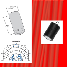 AT225, 228kHz New transducer for ultrasonic measurements 