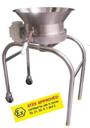 Sieving small batches with the  Mini Sifter 