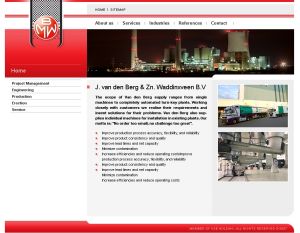 New website for Van den Berg Waddinxveen 