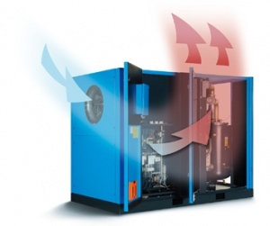 Screwcompressors type RLR 150 -220 generation 8 These oilinjected compressors in the power range of 110 to 160 KW are completely renewed