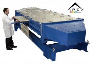 ROTEX stand 2303 worth a visit at EasyFairs Solids Rotterdam Mr. Freddy Holle, Rotex Sales Engineer at Learn Shop