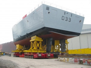 Weighing and Manipulation System for Ships Hull Sections Enerpac hydraulic system integration play an important role