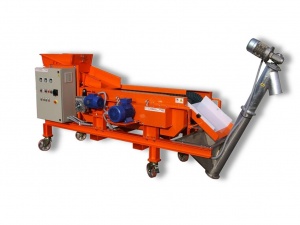 Mobile metals separator Eddy Current Separator