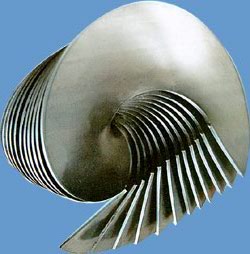 Helica worm blades in NL exclusively at Katcon Engineering 