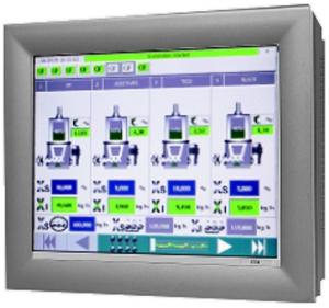 Brabender increases operating panel with Congrav OP12 Touch. 12 inch, interactive control panel for gravimetric feeding 
