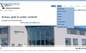 Armac Industrial Automation Internationale website armac.eu opens its doors