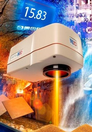 CM710e on-line moisture measurement system for bulk goods and powders