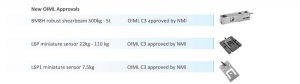 Zemic Europe: New OIML approvals 