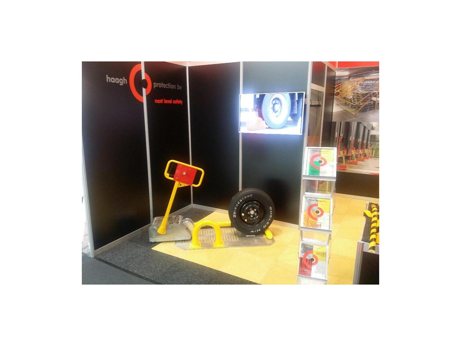 Booth of Haagh Protection B.V. At the Industrial Processing fair 2014