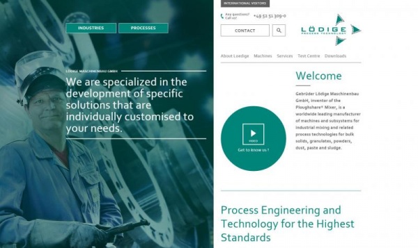 Lödige GmbH has a new website 