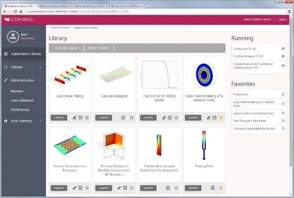 Comsol Server™ Now Available to Run Simulation Apps 