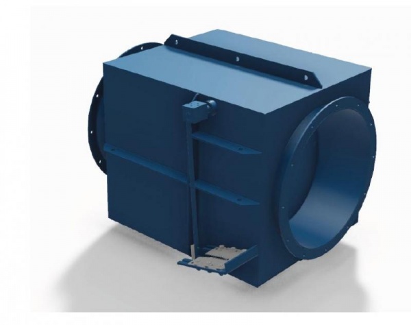 Nederman explosion isolation flap valve CARZ 