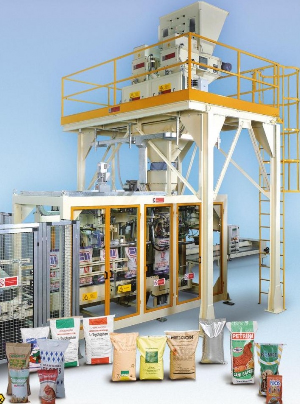 Count on Concetti for innovation in seeds The packing system can deliver a precise number of seeds into a bag