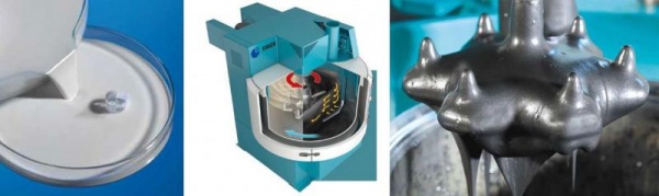 Eirich dispersionmixer: slurry preparation in minutes at EZD 