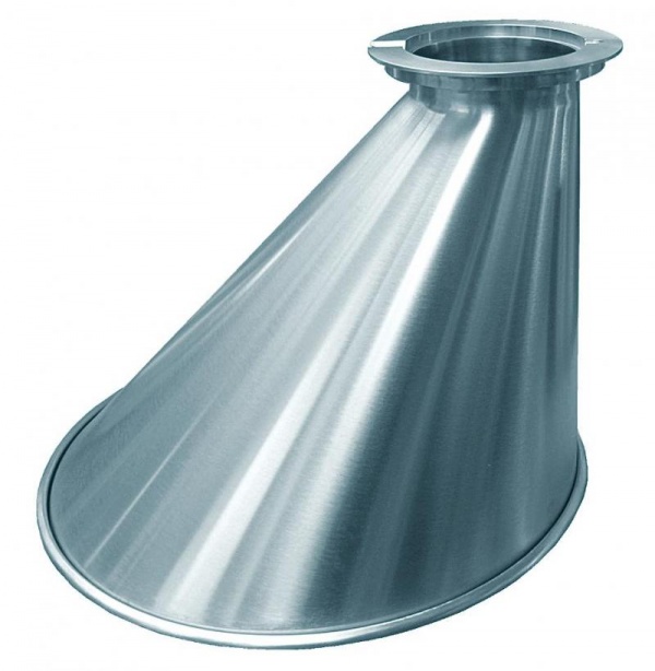 Safe, dust-free and smooth emptying with the drum funnels Made of stainless steel straps