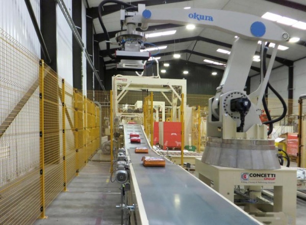 High efficiency palletising for the discounters at IPN George Page, Production Director at IPN said, “The whole system has been a great success. 