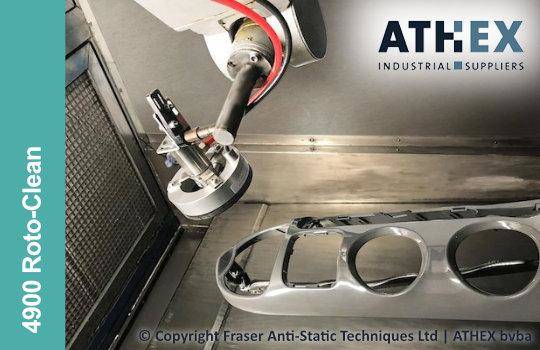 Roto-Clean 4900 Cleaning and static neutralisation