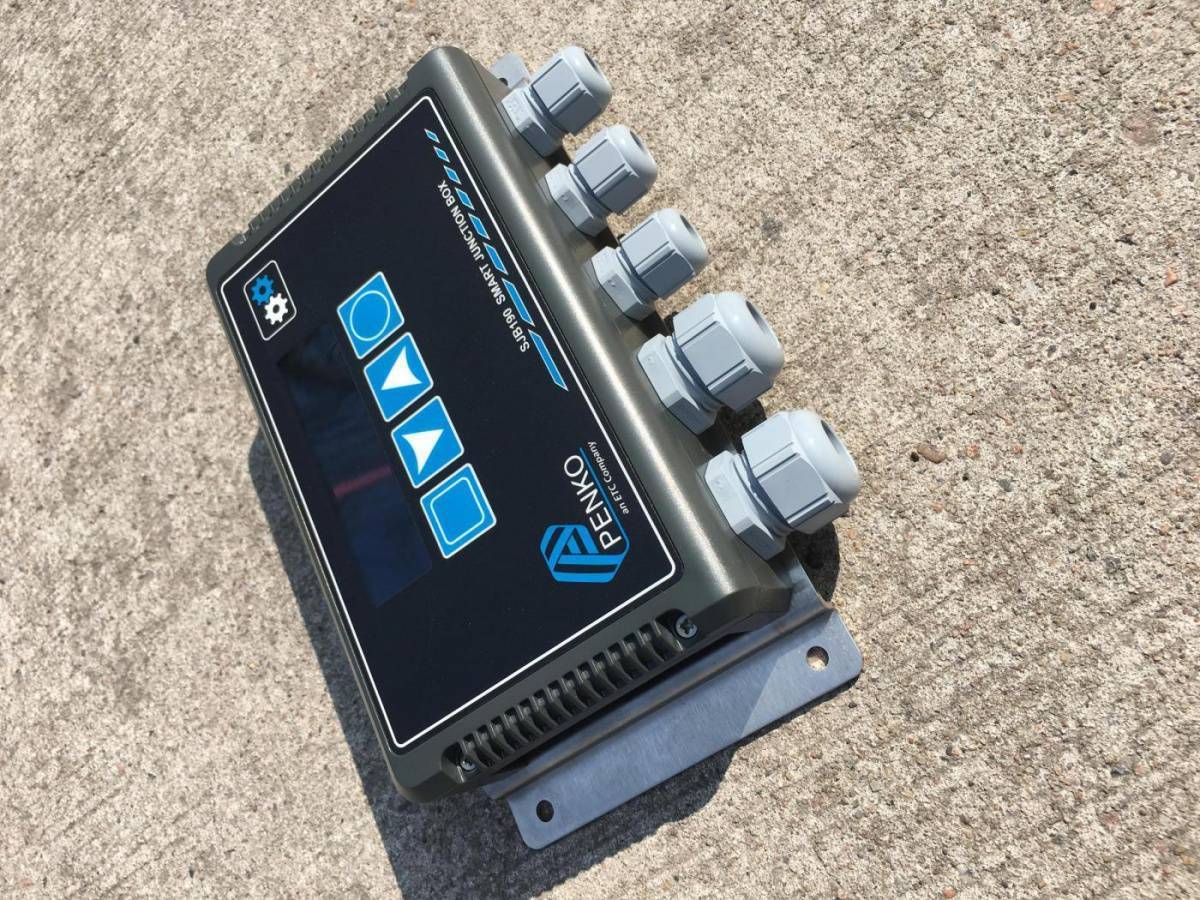 NEW, an intelligent connection box for industrial weighing. Quick fault finding and remedian.