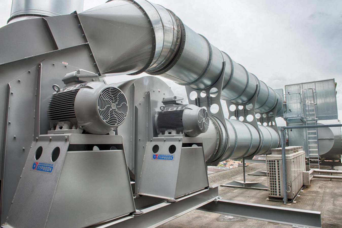 Air recuperation for factory 