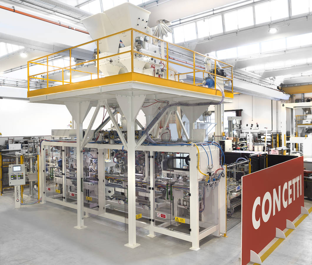 Concetti launches the IGF1200 Two systems in one without product contamination