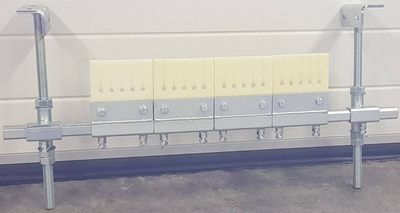 Van Gink Trading BV launches its new profiled belt scraper. Chevron belt scraper