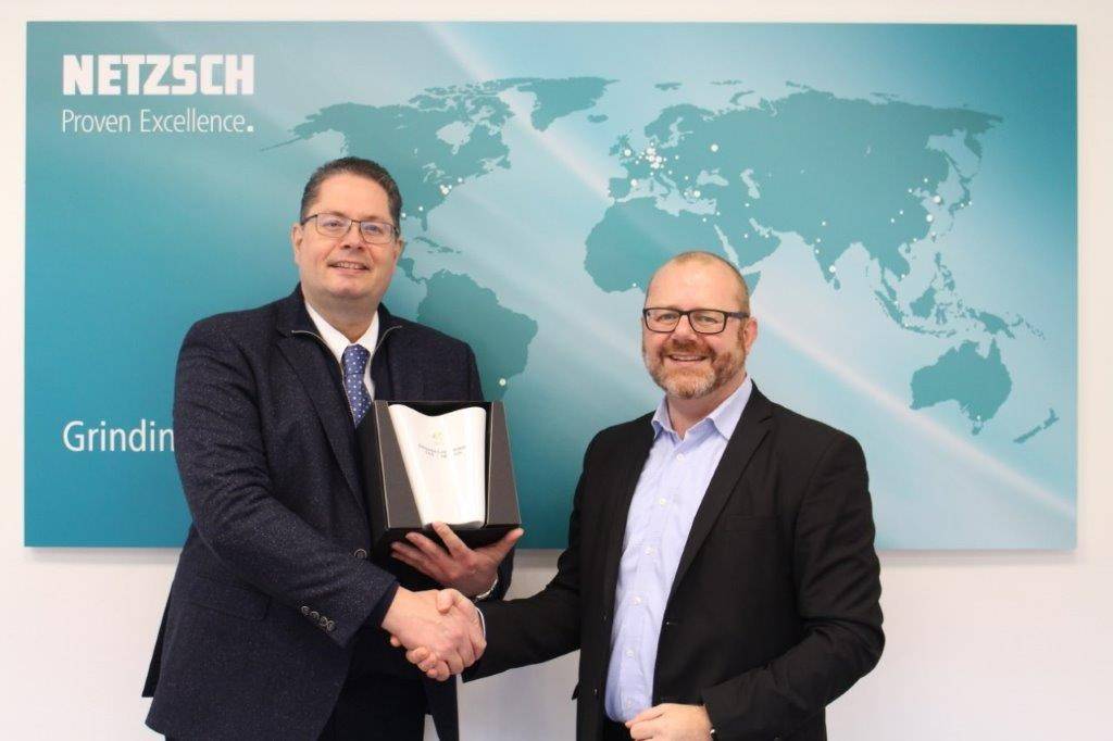 E & R B.V. 40 years of partnership with Netzsch and Winkworth 