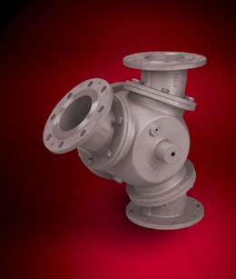 New Diverter Valve for Powder Modular valve with various pipe angles
