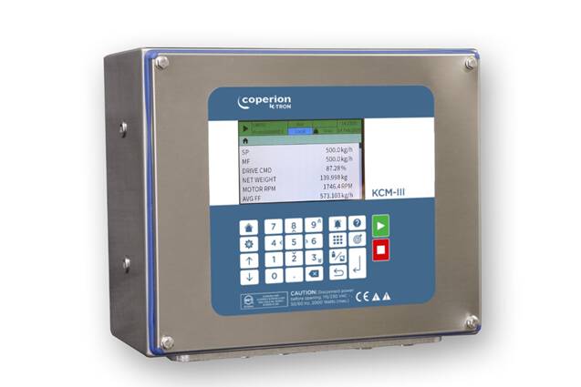 Newest Generation of Feeder Control: Coperion K-Tron Introduces the KCM-III New control technology brings greater process efficiency