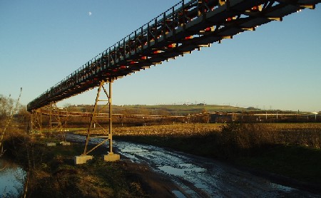 EDF Power Station in Blénod, France: KOCH Pipe Conveyor Provides Ecologically Friendly Coal Transport