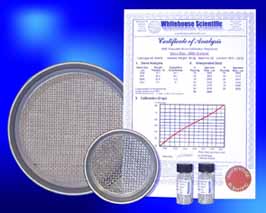 Whitehouse Scientific will launch single shot calibration standards for sma ACHEMA 2006 Stand Number 6.2 H21
