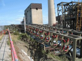 KOCH Pipe Conveyor® for World`s Largest Power Plant Desulfurization Sys 