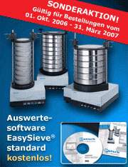 New Campaign with Special Offers for RETSCH Sieves and Sieve Shakers 