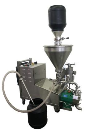 Large jet feed injector 