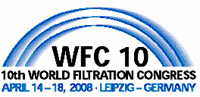 The 10th World Filtration Congress: Diarize it today 