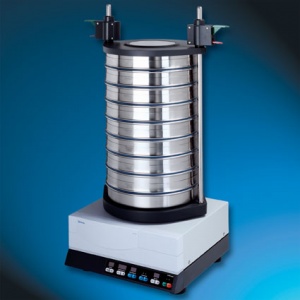 Reproducible sieving of larger sample amounts Analytical Sieve Shaker AS 300 control