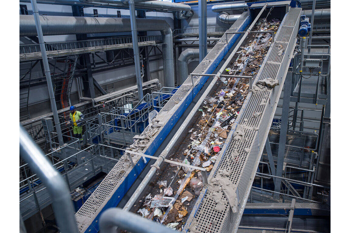 Bezner recycling installation for waste to energy plant  The new waste sorting plant built by Bezner has a major impact on the energy production, important for the goal of carbon neutral energy production in 2035