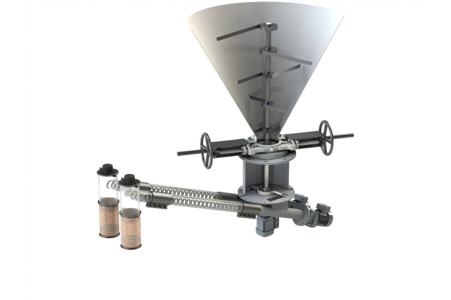 New silo discharge and metering unit ZDM 400 Innovative and reliable silo discharge and metering unit 