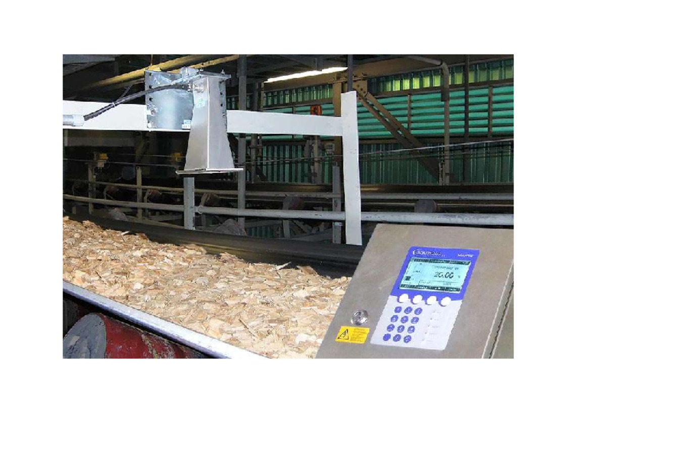 Moisture measurement of wood chips The determination of moisture in dry fibrous material is important to keep the boiler efficiency constant. 