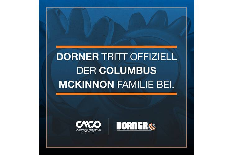 Dorner joins Columbus McKinnon family 